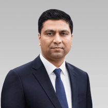 An image of Ashish Patel, Director, Data and Emerging Technology for Buchanan Technologies